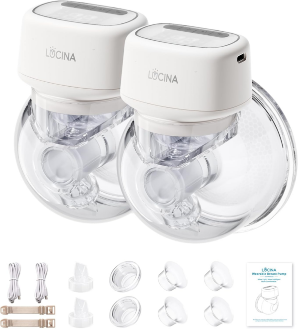 Extractor de Leche Materna Inalámbrico Lucina Baby