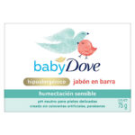 Jabón Baby Dove Hidratación Enriquecida Barra 75G