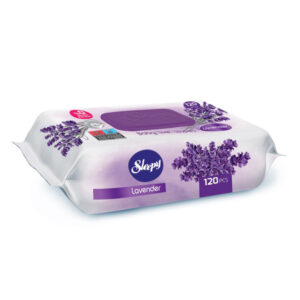 Wipes Sleepy Lavanda Paq. 120 hojas