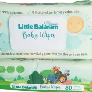 Wipes Little Balaram Premium Paq. 80 hojas